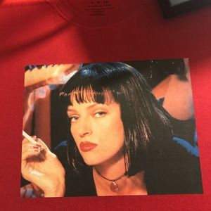 Pulp fiction graphic tee